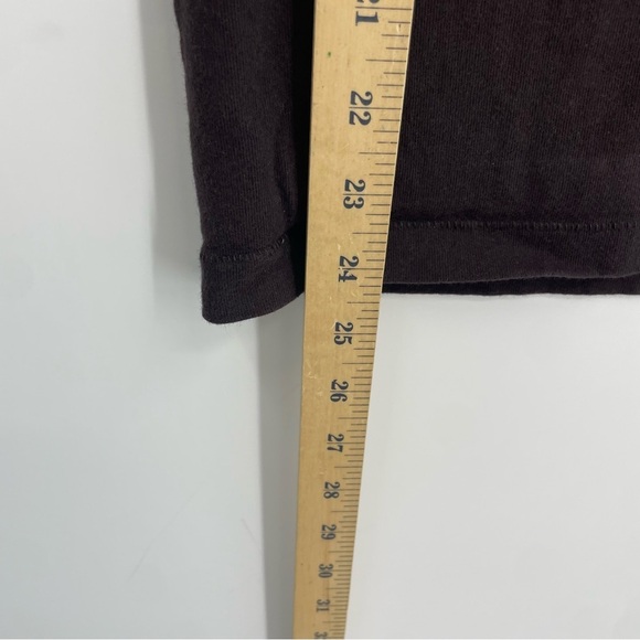 Abercrombie & Fitch Soft A&F essentials Tee T-Shirt brown XS - Picture 4 of 6